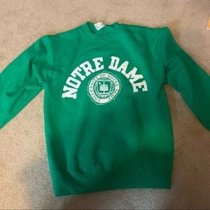 Vintage Authentic University of Notre Dame Sweater